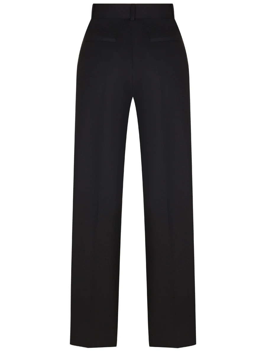 Брюки однотонные