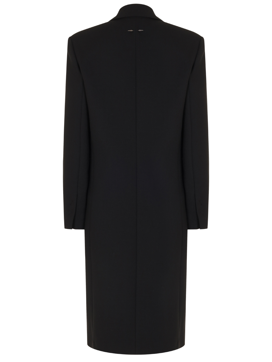 Пальто однотонное