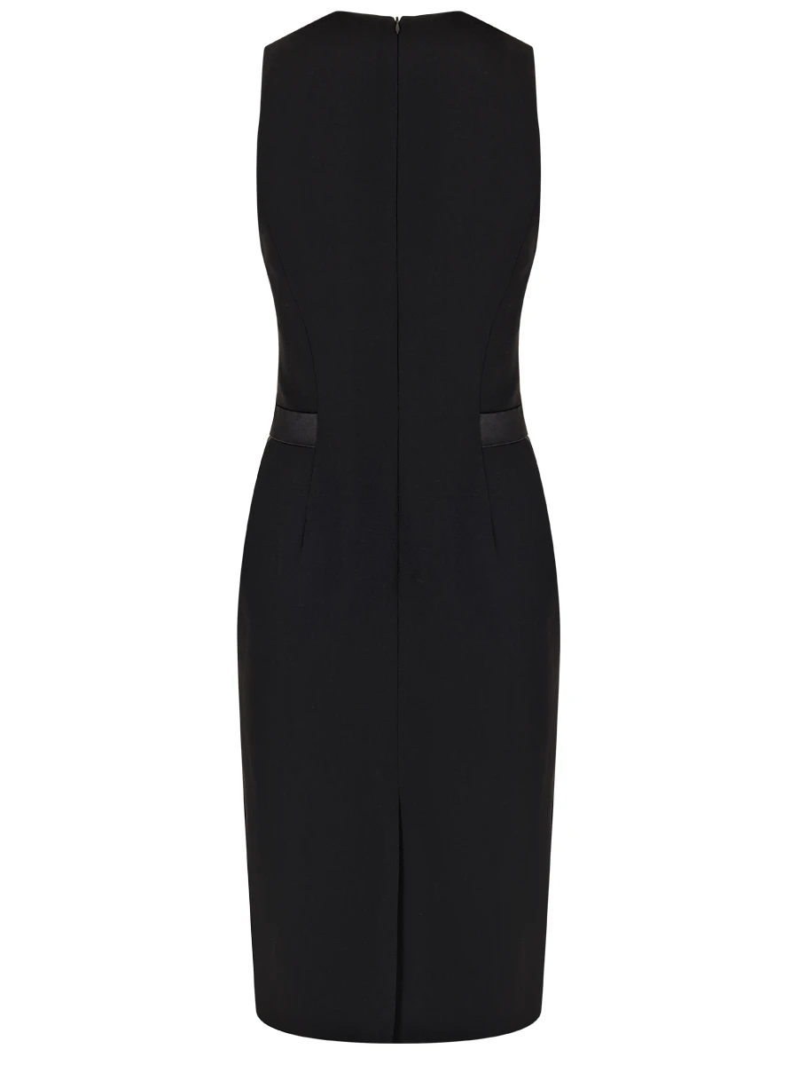 Платье однотонное