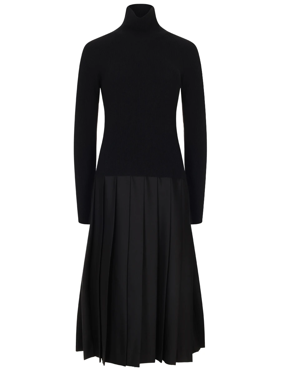 Платье комбинированное