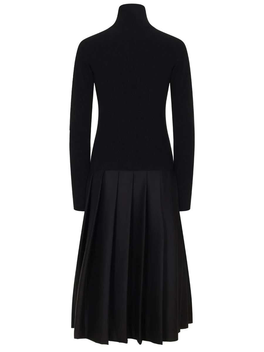 Платье комбинированное