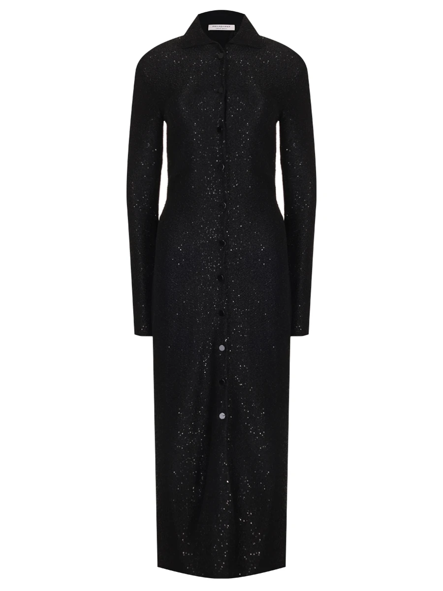 Платье с пайетками