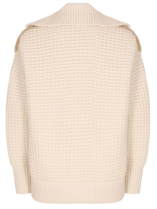 Кардиган шерстяной с мехом FABIANA FILIPPI