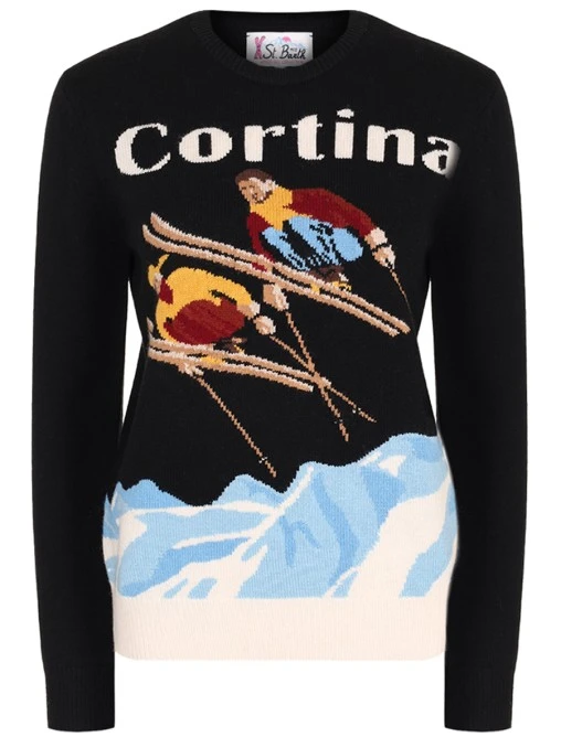 Джемпер с принтом MC2 SAINT BARTH