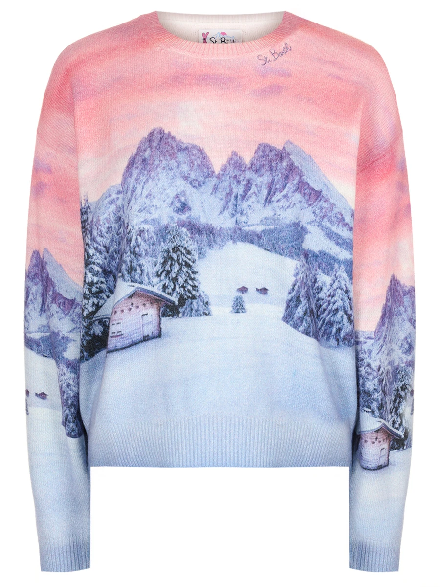 Джемпер с принтом