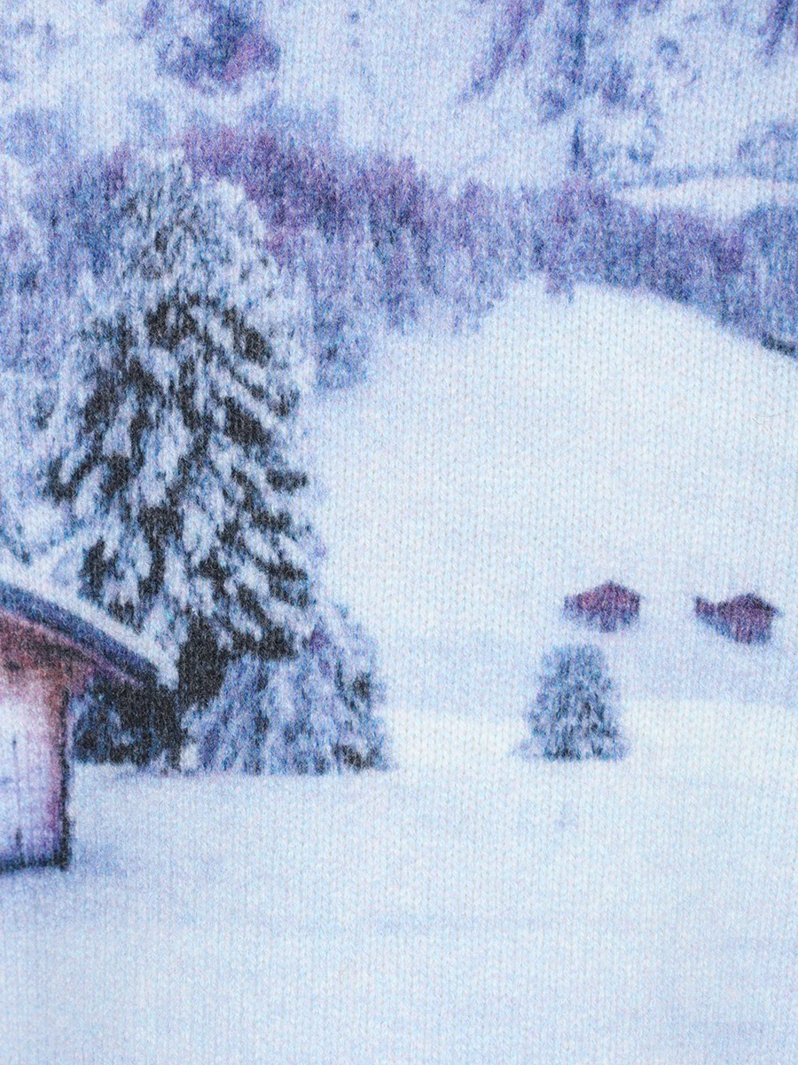 Джемпер с принтом