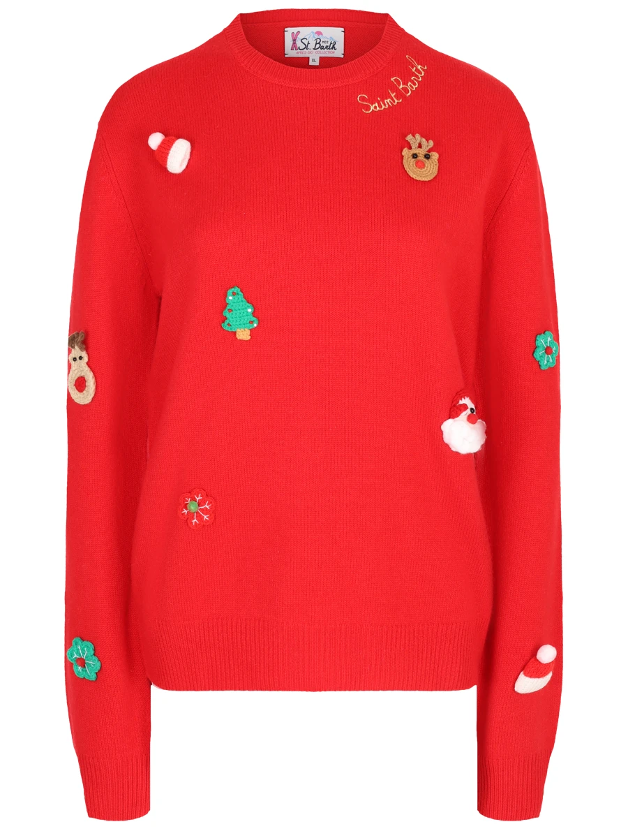 Джемпер с декором