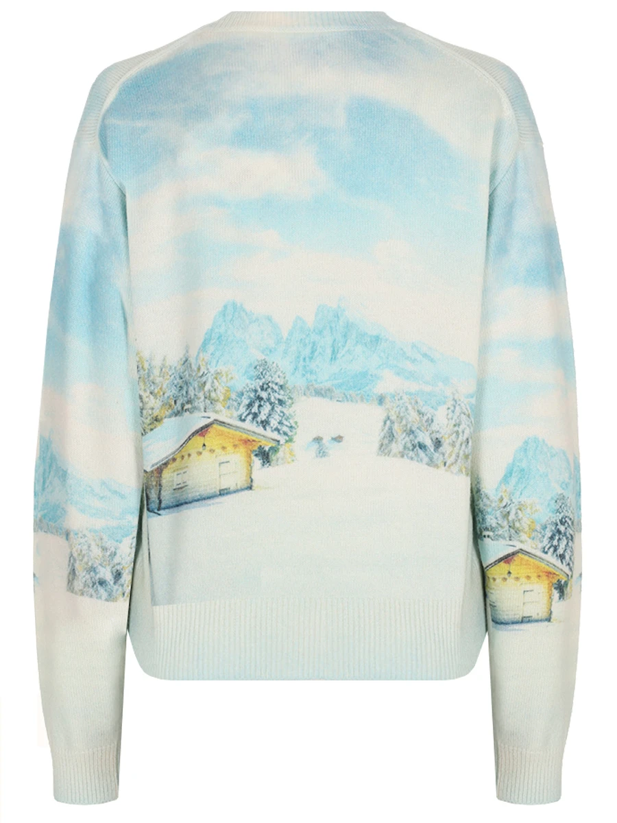 Джемпер с принтом