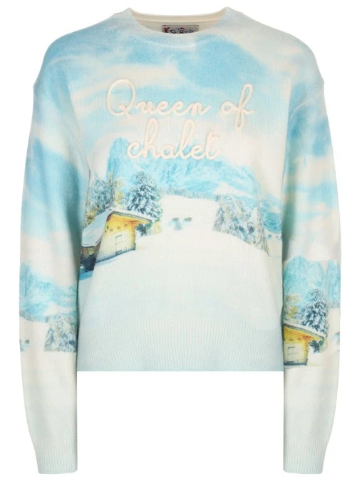 Джемпер с принтом MC2 SAINT BARTH