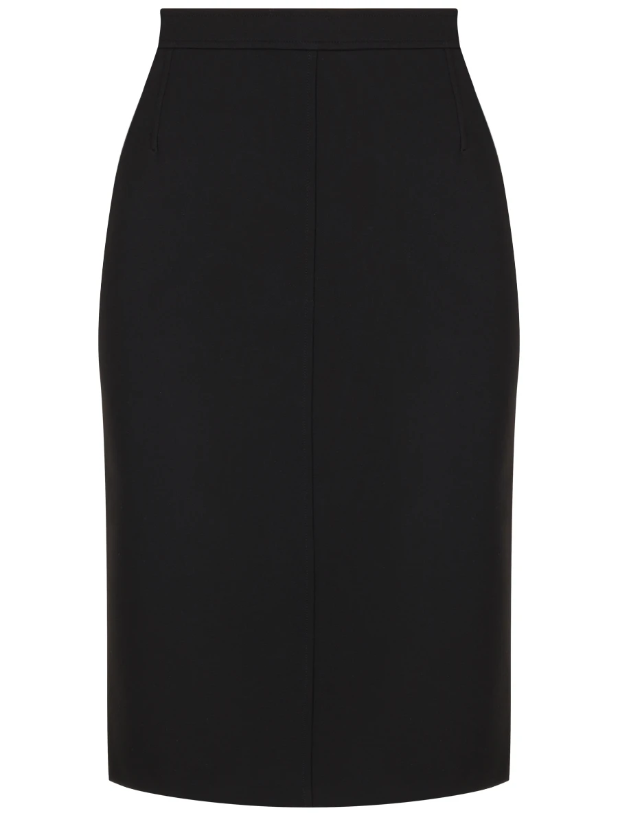 Юбка однотонная