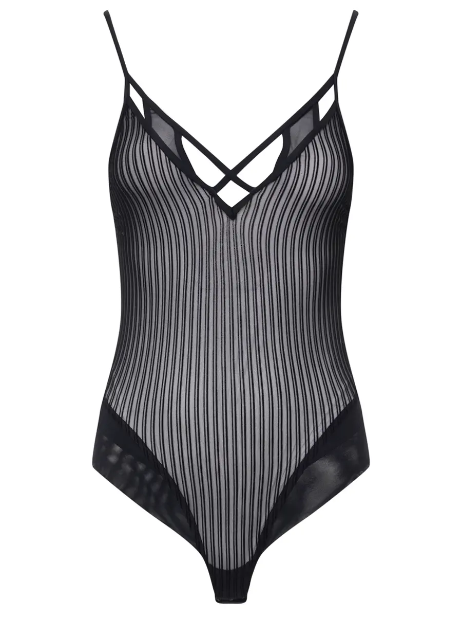 Боди однотонное