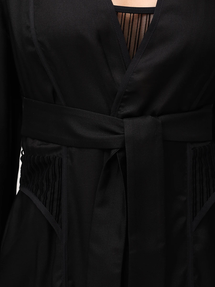 Халат из вискозы и шелка