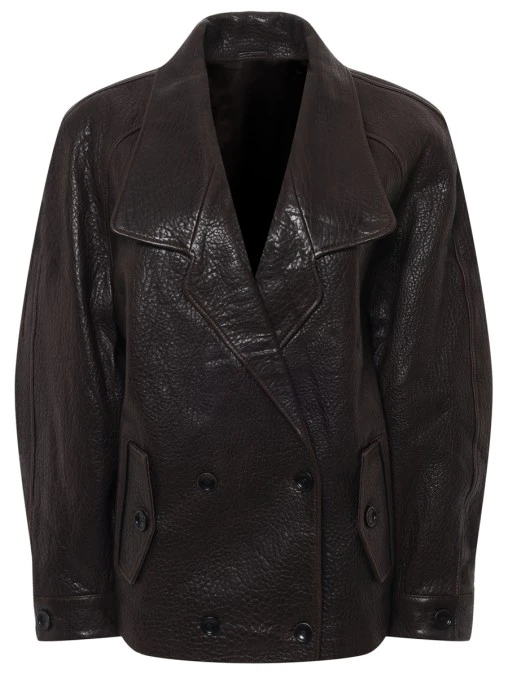 Куртка Brunoire кожаная DYMO STUDIO