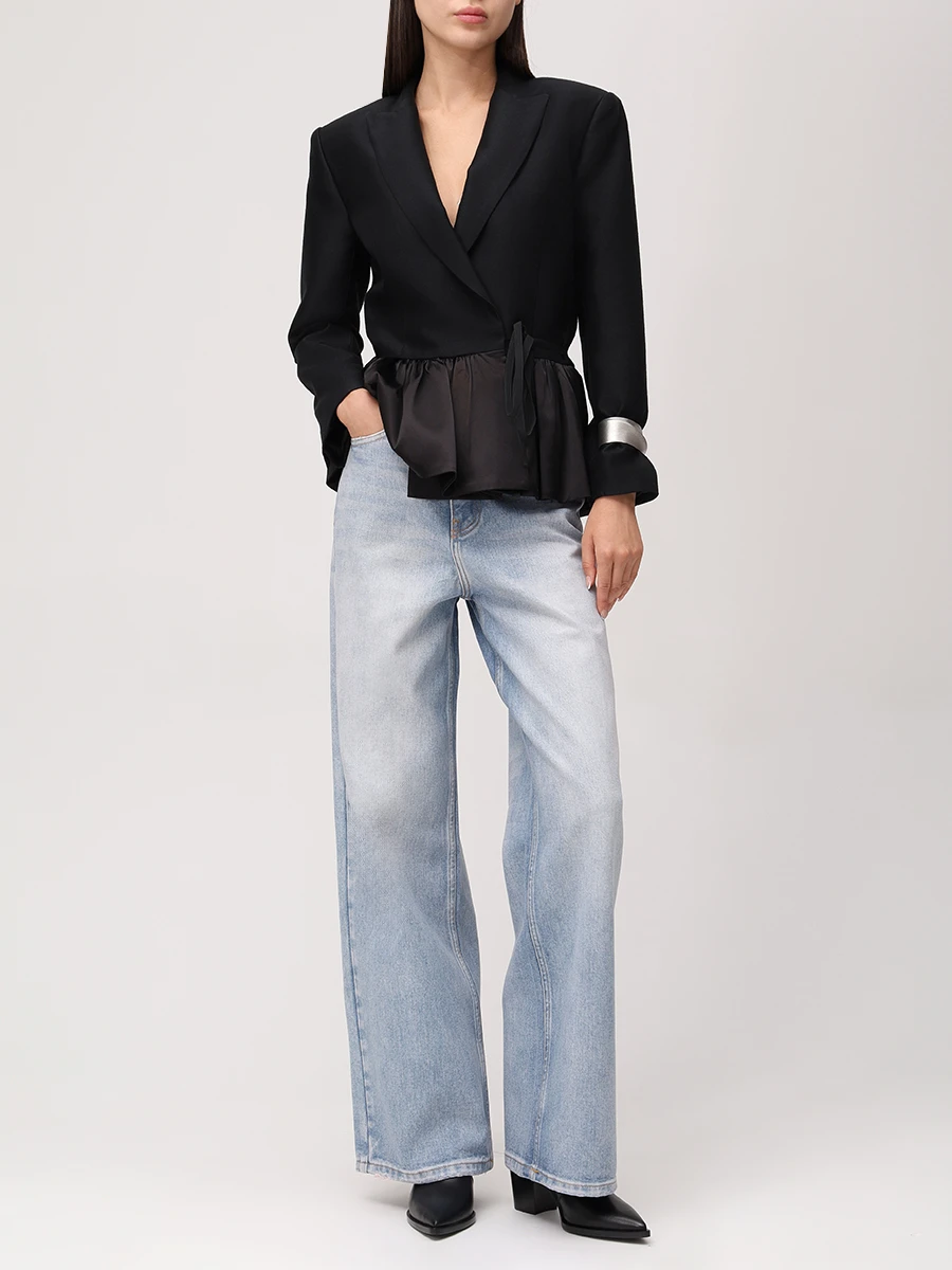 Жакет Wool silk шерстяной