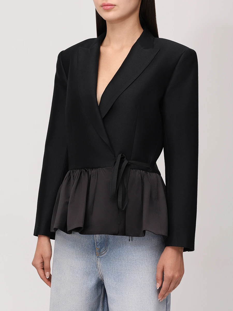 Жакет Wool silk шерстяной