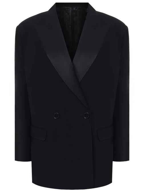 Пиджак Wool silk Blazer шерстяной DYMO STUDIO