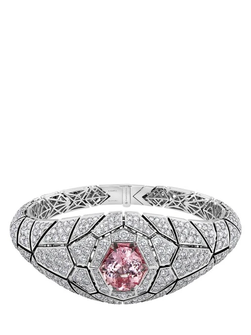 Браслет из белого золота с морганитом и бриллиантами CHAMOVSKIKH JEWELLERY HOUSE