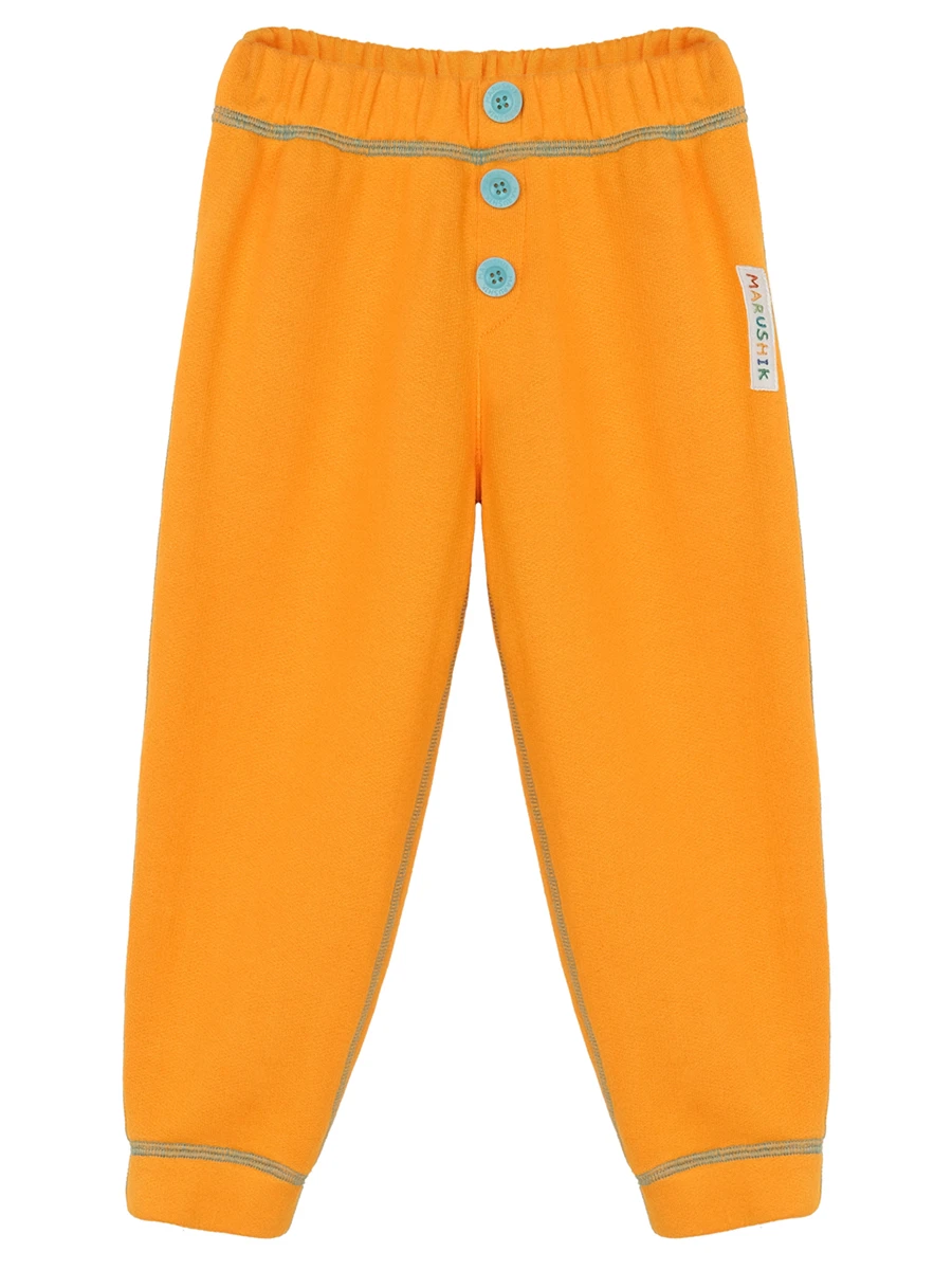 Джоггеры Сочный Абрикос из бамбука и хлопка