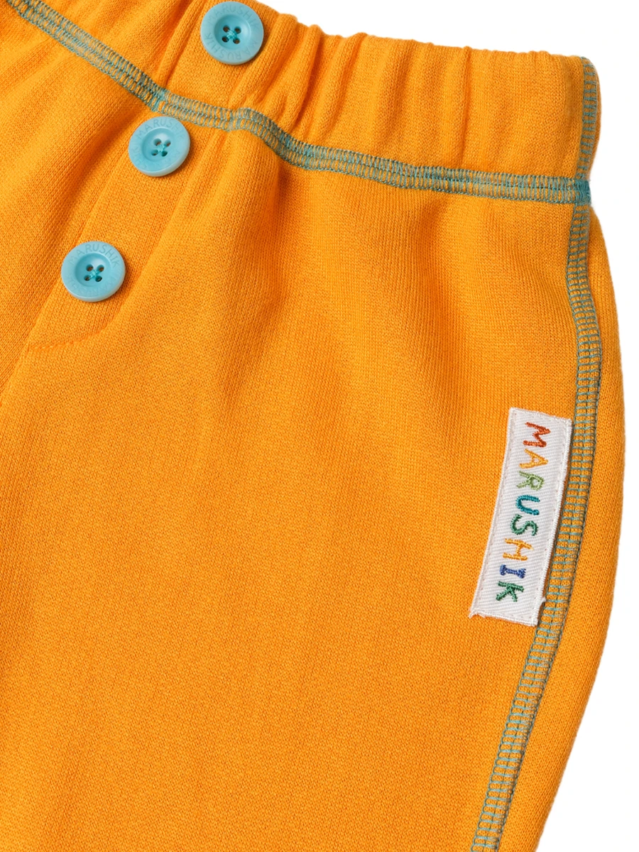 Джоггеры Сочный Абрикос из бамбука и хлопка