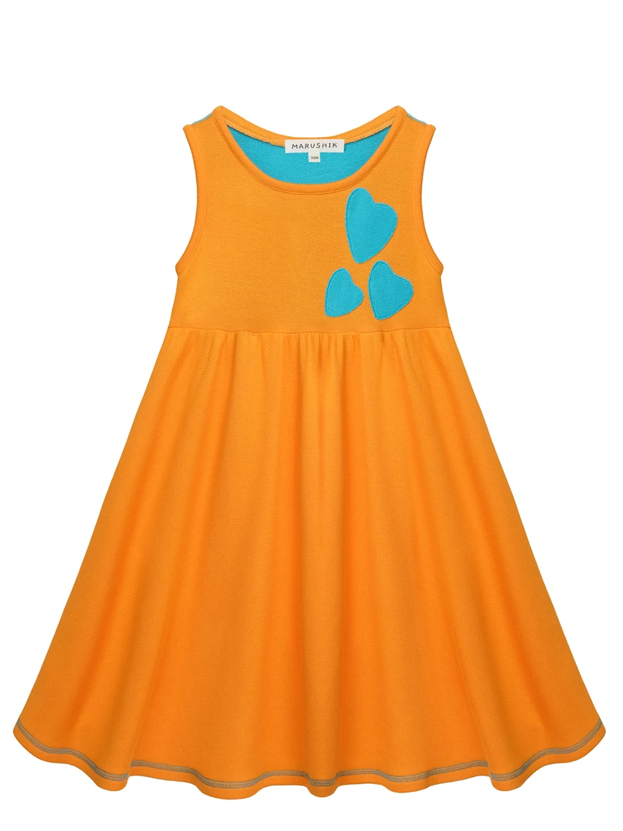 Сарафан Абрикосовое Сердце из бамбука и хлопка