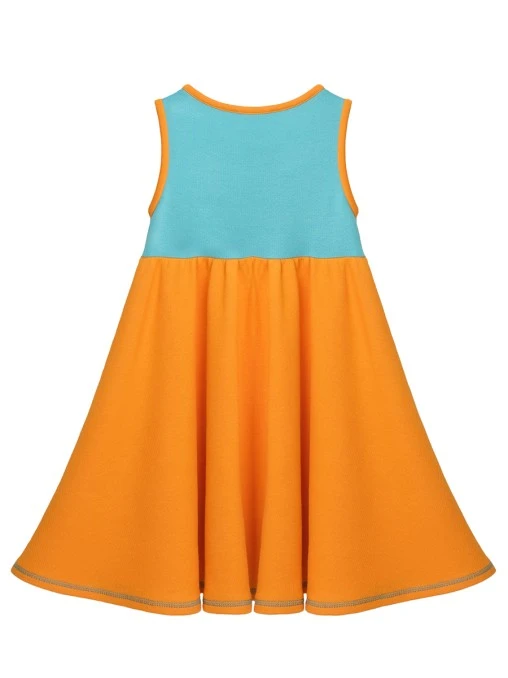 Сарафан Абрикосовое Сердце из бамбука и хлопка AMUR BY MARUSHIK