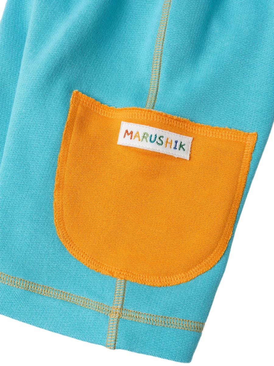 Шорты Абрикосовый Бриз из бамбука и хлопка