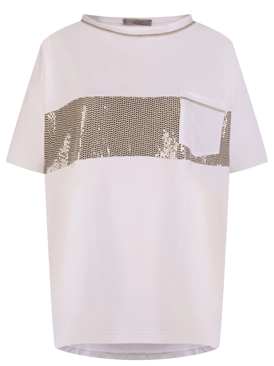 Футболка с пайетками