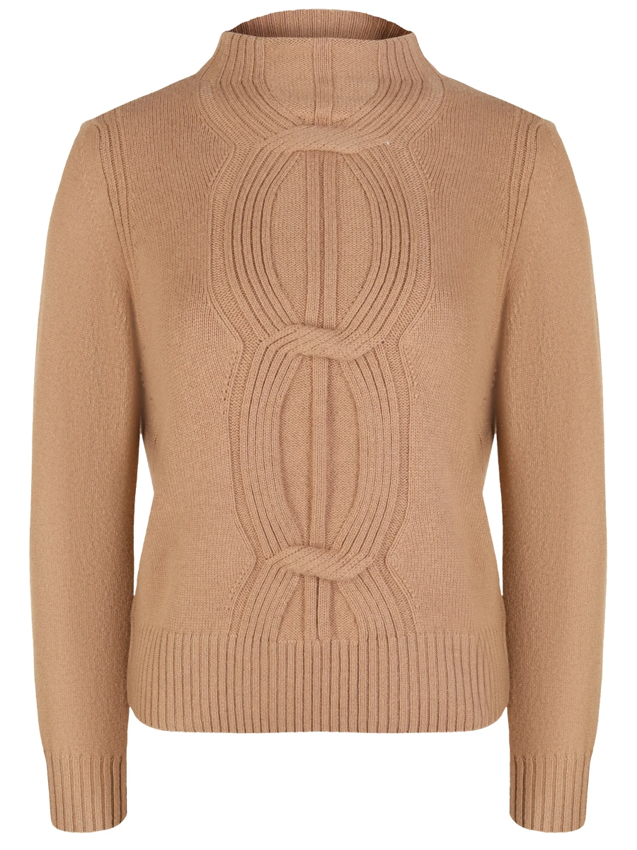 Джемпер из шерсти и шелка