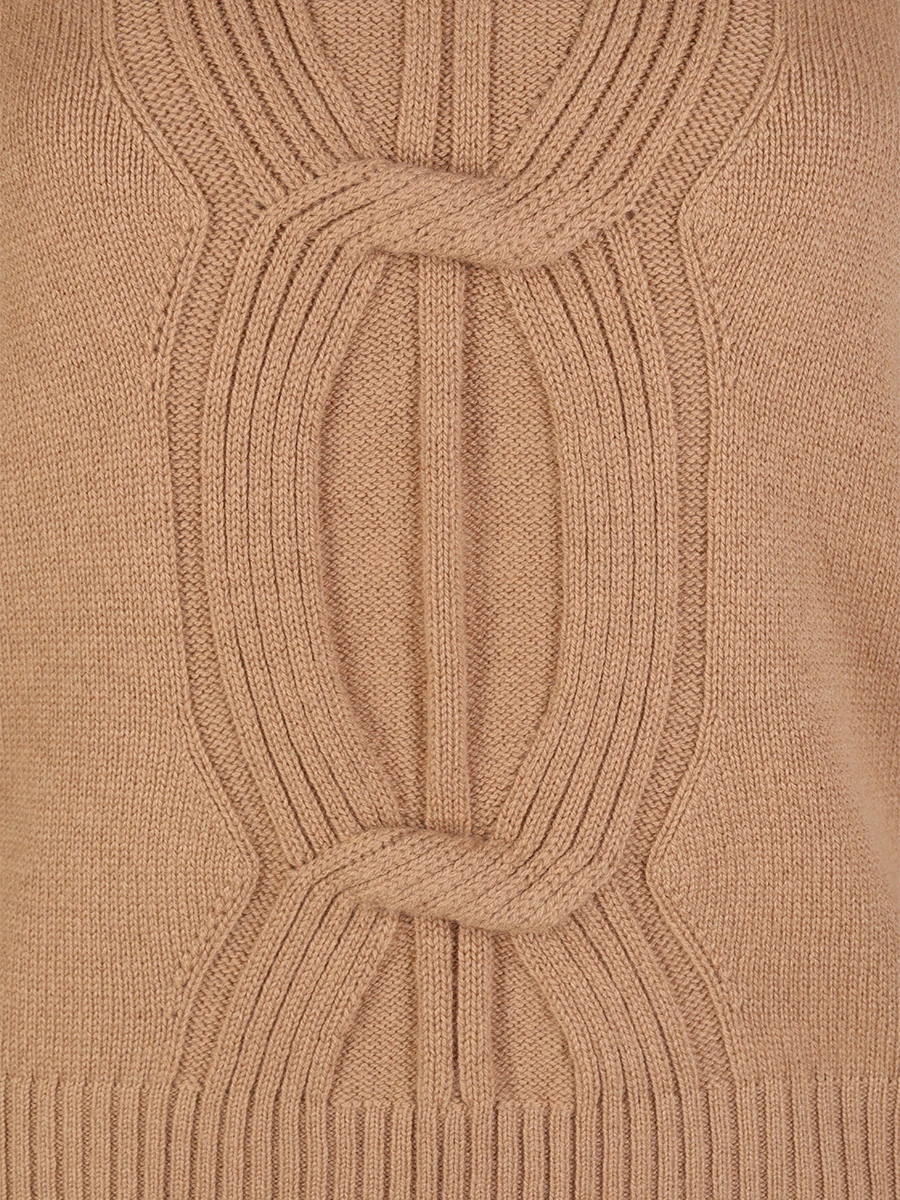 Джемпер из шерсти и шелка