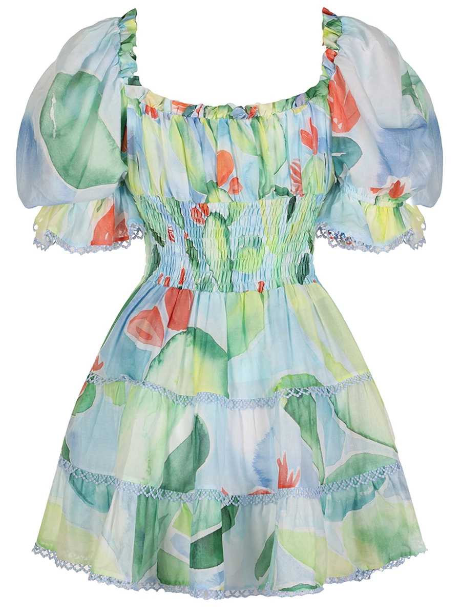 Платье хлопковое