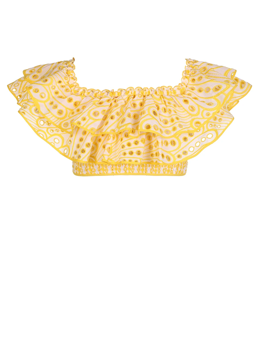 Топ хлопковый