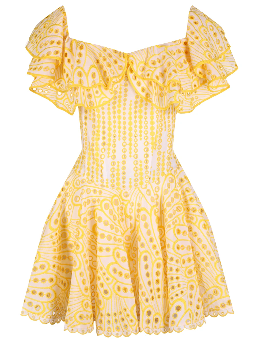 Платье хлопковое