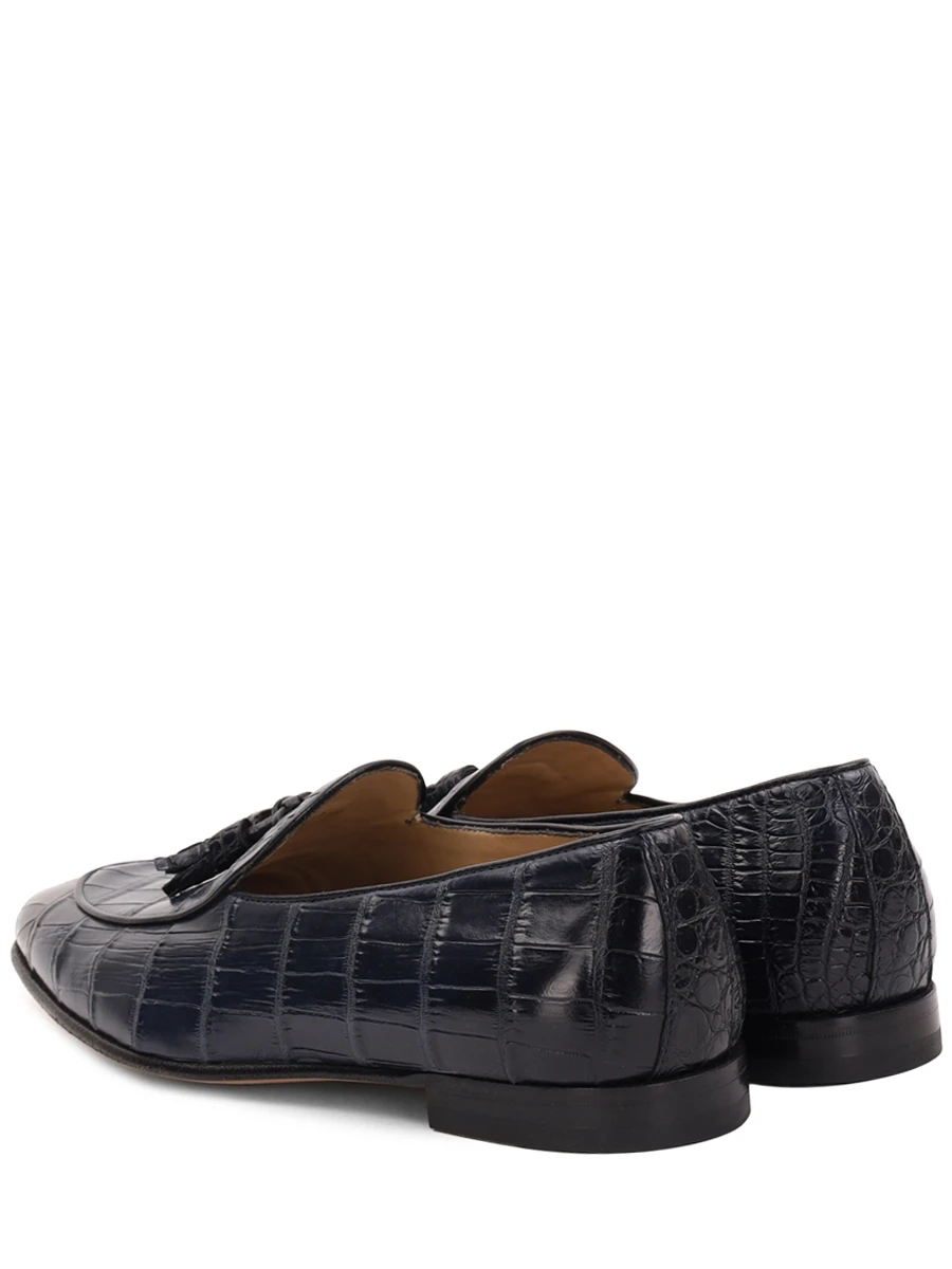 Лоферы из кожи крокодила