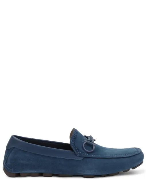 Мокасины Antigua замшевые S.FERRAGAMO