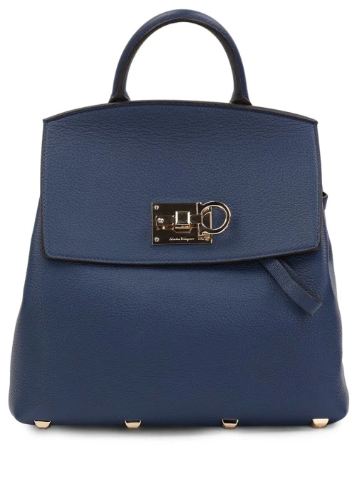 Рюкзак кожаный S.FERRAGAMO