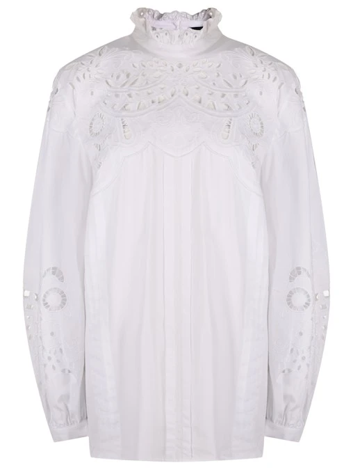 Блуза Barocco хлопковая MARINA RINALDI