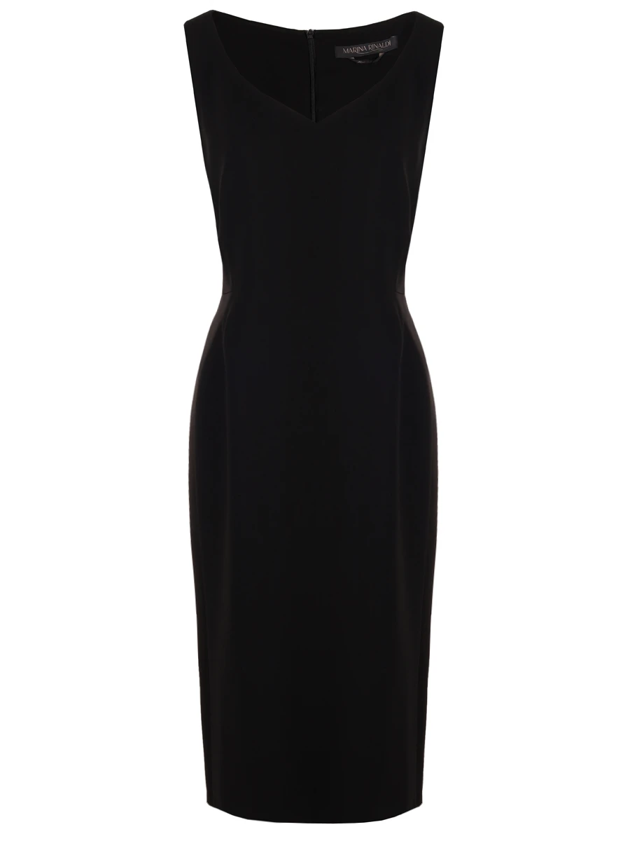 Платье однотонное