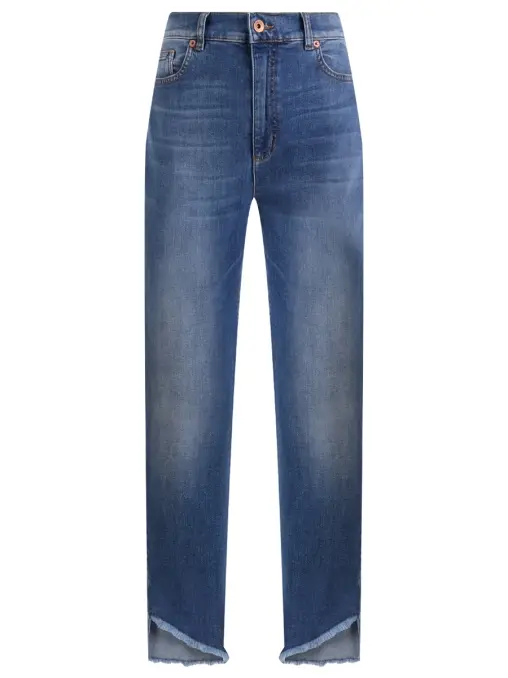 Джинсы Idaldo хлопковые MARINA RINALDI