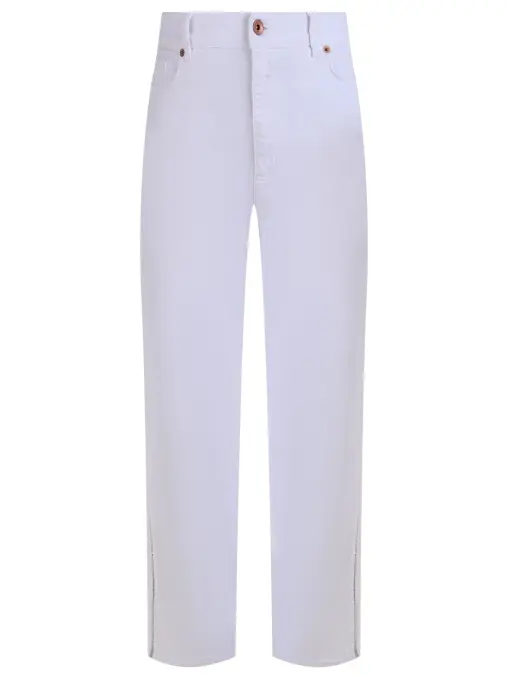 Джинсы Ideale хлопковые MARINA RINALDI