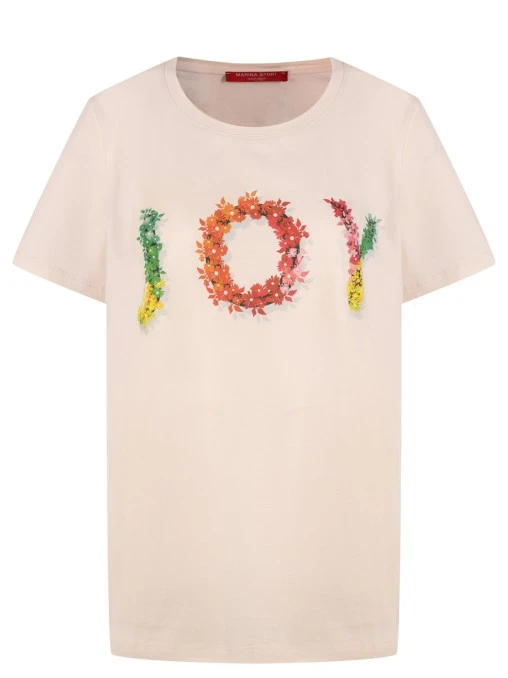 Футболка Vagone хлопковая MARINA RINALDI