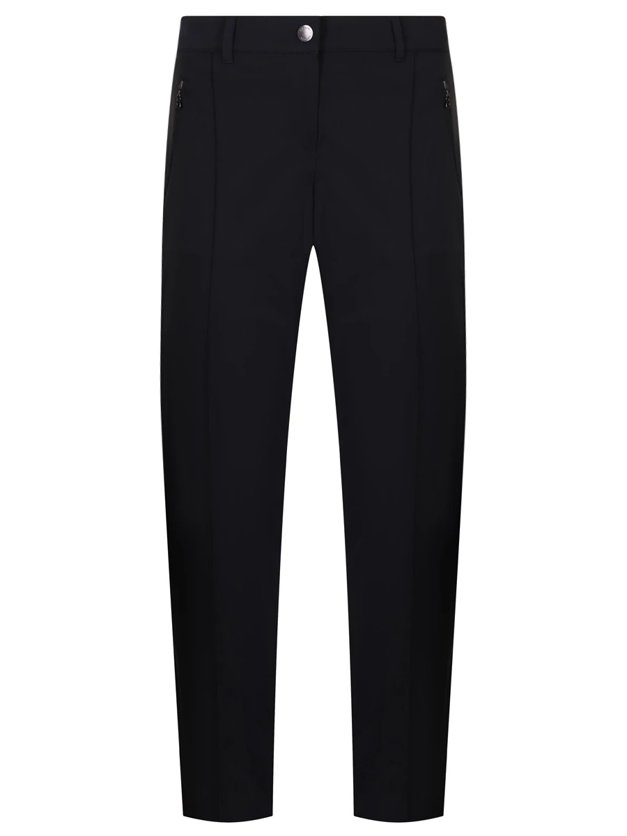 Брюки однотонные