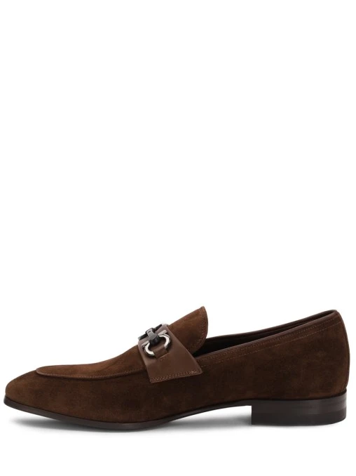 Лоферы Cremona замшевые S.FERRAGAMO