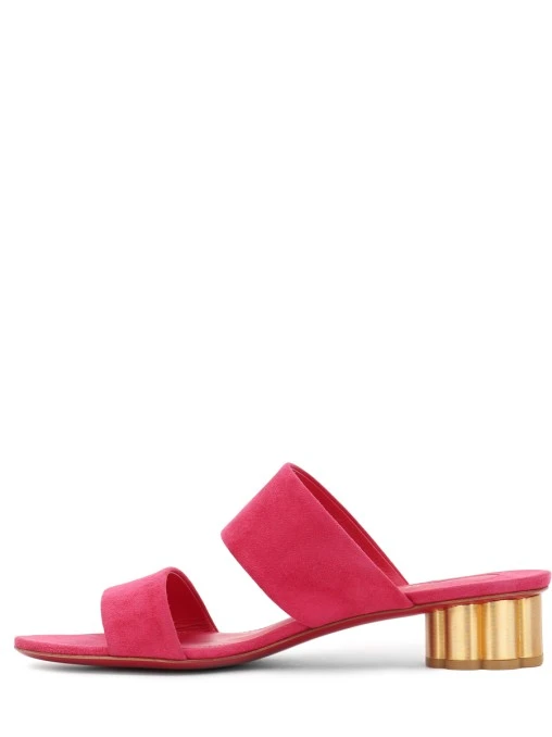 Мюли Belluno замшевые S.FERRAGAMO
