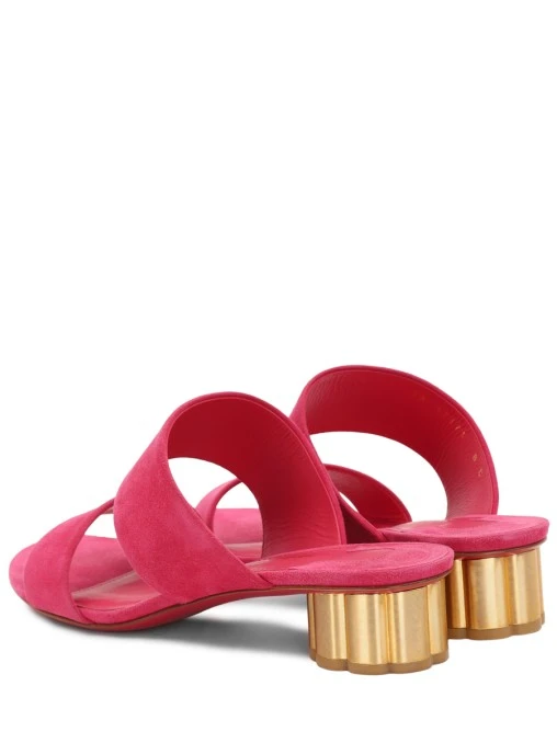 Мюли Belluno замшевые S.FERRAGAMO