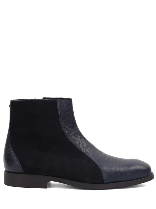 Ботинки из кожи и замши ARTIOLI