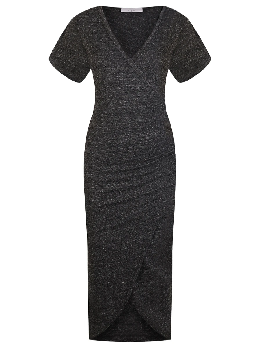 Платье однотонное