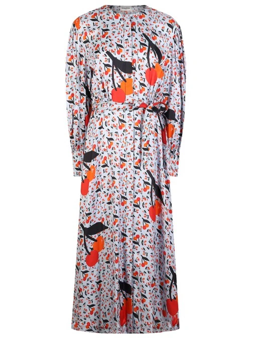 Платье из вискозы и шелка SONIA RYKIEL
