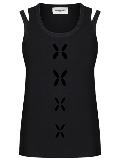 Топ из вискозы SONIA RYKIEL