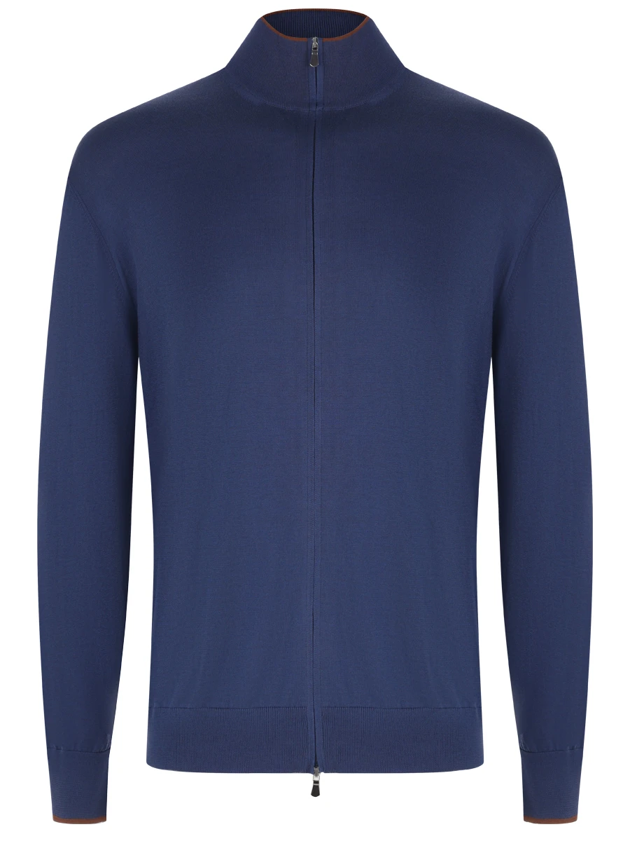 Кардиган из шелка и хлопка