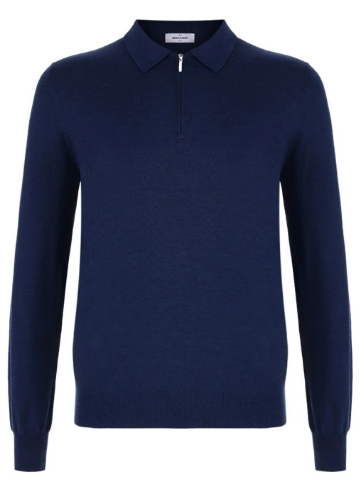 Поло шерстяное GRAN SASSO